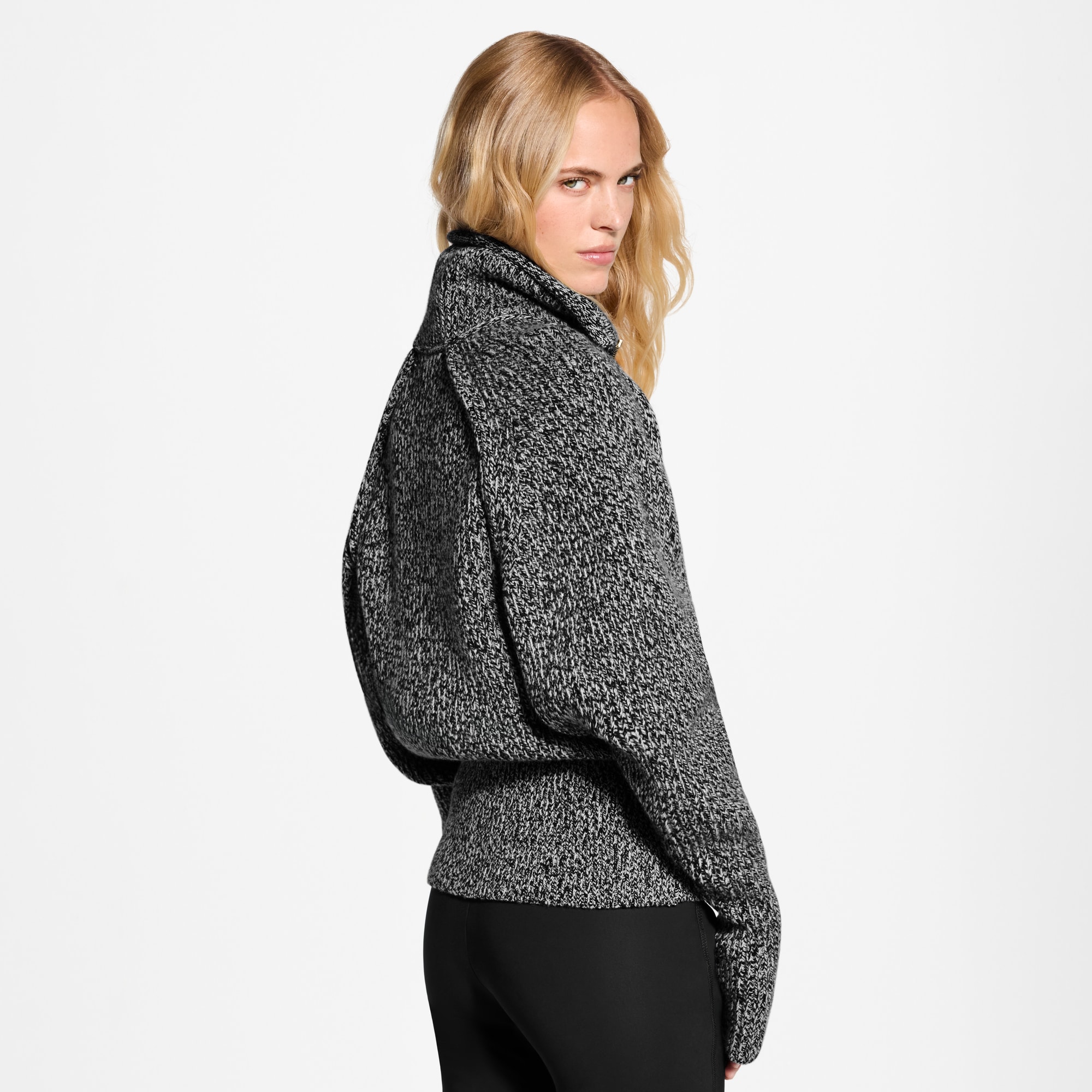 Heathered Half-Zip Pullover - Ready-to-Wear | LOUIS VUITTON
